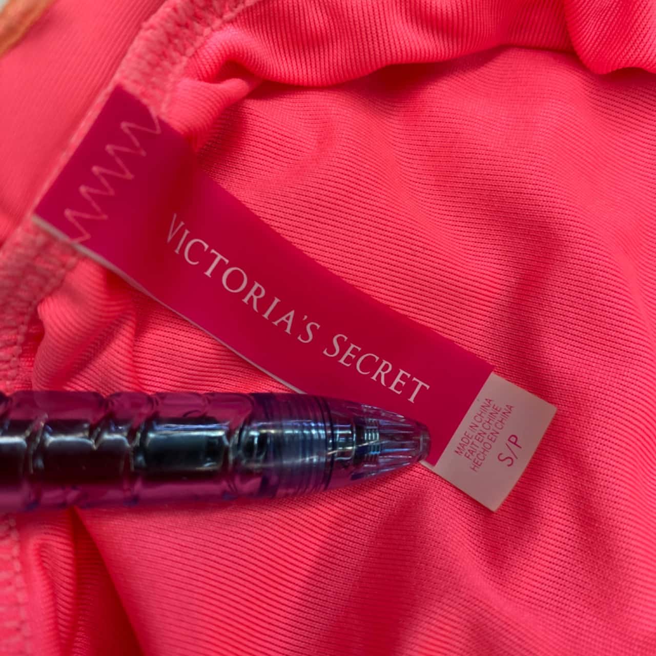Women’s Victoria's Secret Size S/L Bright Pink Bikini(s)