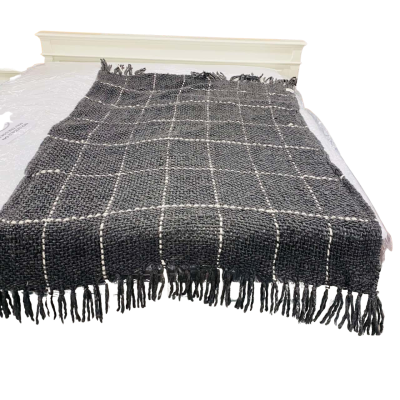 Barefoot Gypsy Wool Throw Blanket  160cm x 118cm