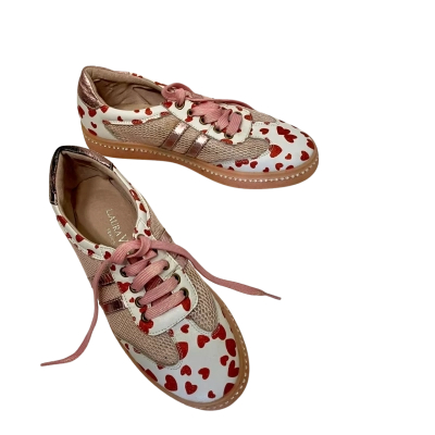  Laura Vita Womens  Size 37 Sneakers Pink  / Red / Rose Gold 
