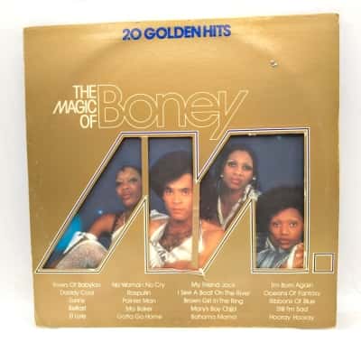 12" Vinyl Record  Boney M. – The Magic Of Boney M. Released 1980 - Disco. Sleeve Has Some Damage, Record Needs & Good Clean