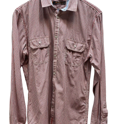 Ben Sherman Mens Red Checked Shirt