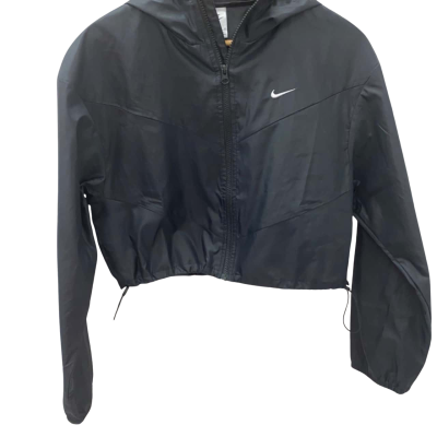 Nike Womens  Size S Cropped Jacket Black  