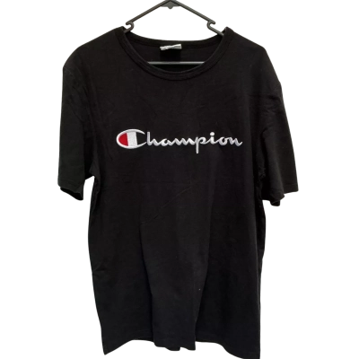Champion Mens  Size M Black T Shirt