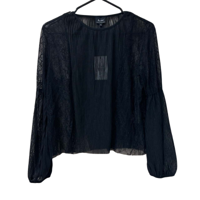 Bardōt Womens Lace Top Size 12 Black  