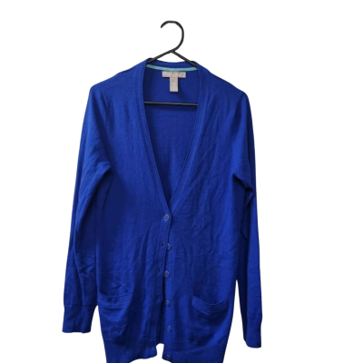 Banana Republic Men's Size L Cardigan in Blue 