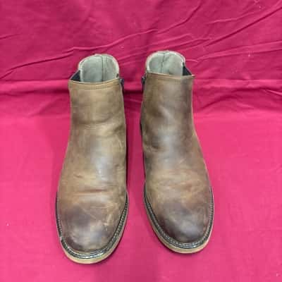 Hush Minnesota Puppies Men's  Size 10 Leather Boots Brown 