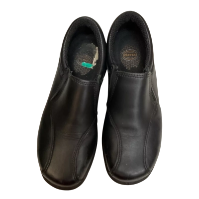  Womens Oliver  steel caps Size 38 slip on black boots