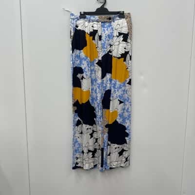 Malene Birger multicoloured  floral wide pants size 38