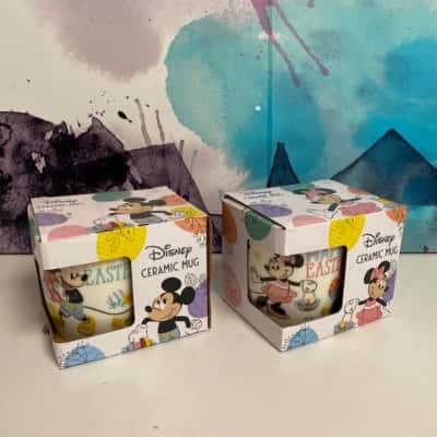 Disney Easter mugs X2 New in boxes 