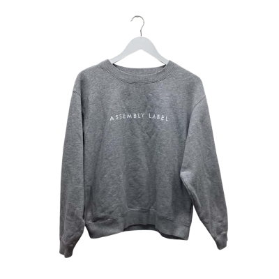 Assembly Label Size 12 Grey Cotton Jumper