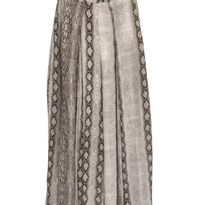 White Closet Elements Womens Wide Leg Pants 