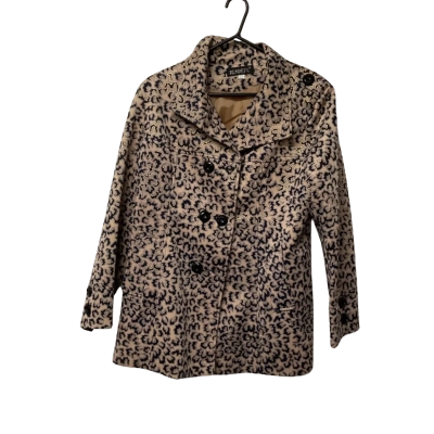 Womens Rundefa Size XXXXL Jacket Beige / Navy Blue 