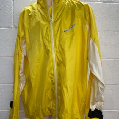 Mens  Size XXXL Front Zipper / Raincoat Yellow 