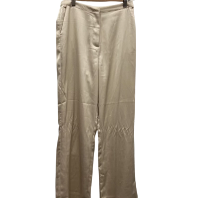 Glassons Womens  Size 10 High Waisted / Wide Leg Pants Beige 
