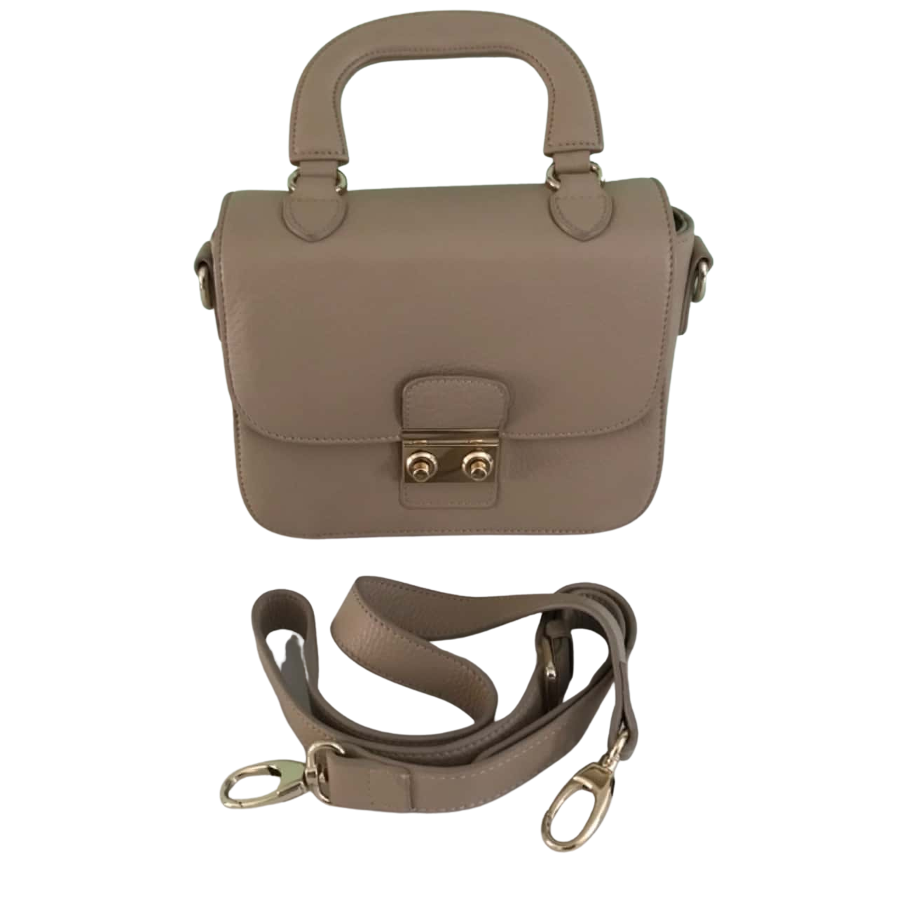 NWOT Oxford Womens Handbag / Shoulder Bag Beige 25 cm x 20 cm x 10cm