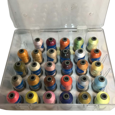 29 Assorted QA Machine Embrodery Thread