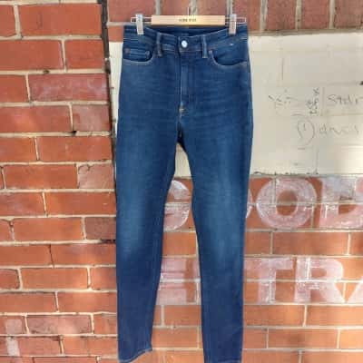 Acne Studios Womens  Size 9  Peg Dark Blue