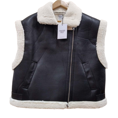 Princess Polly Womens Vest Size L Black