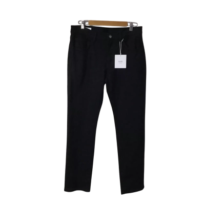 Jag Mens Size 33 Black Flynn Regular Fit Straight Leg Jeans (new)