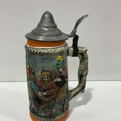 Ceramic beer jug