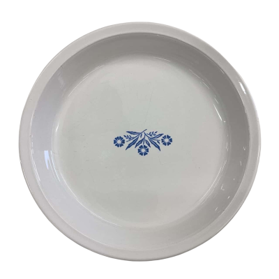 Vintage Corningware Blue Cornflower Pie Plate