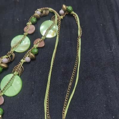 Green Shell Necklace