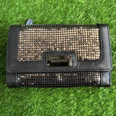 Oroton Glomesh Style Black Purse 