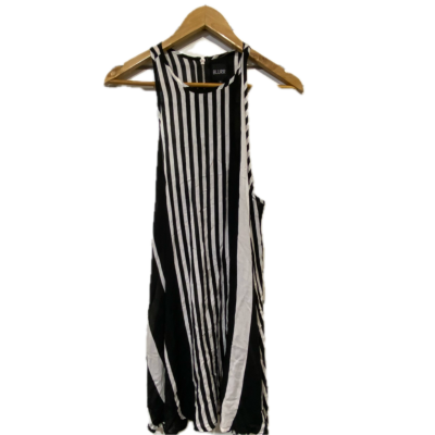 Blurr Womens  Size 14 Casual Dress Black  /White