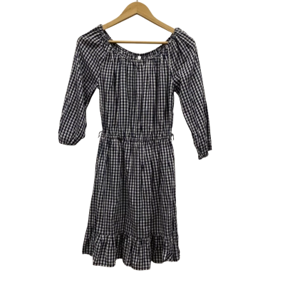 Seafolly Women's Dress Size XS Black  / Checked / White RRP$110