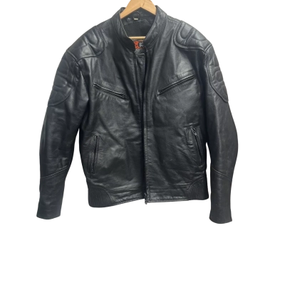 Bikers Gear Mens  Size XXXXL Biker Black  