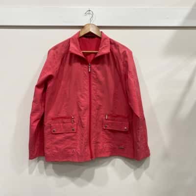 Black Pepper Womens  Size 16  Jacket Red 