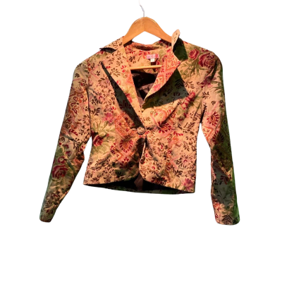 Zoe ltd Kids  Size 12 Jackets Beige / Floral / Multicoloured 