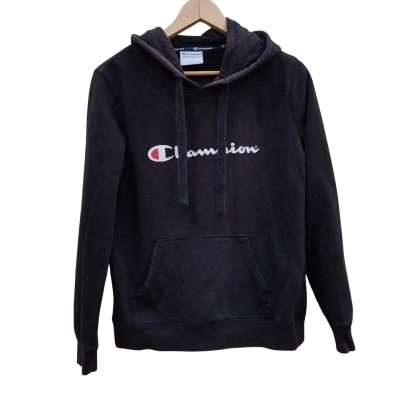 Champion Mens Size M Hoodie Black  