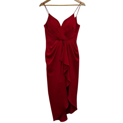 Bariano Womens  Size 6 Sleeveless Dress  Garnet 
