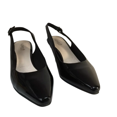  BN Linden Black Patent Shoes Size 10