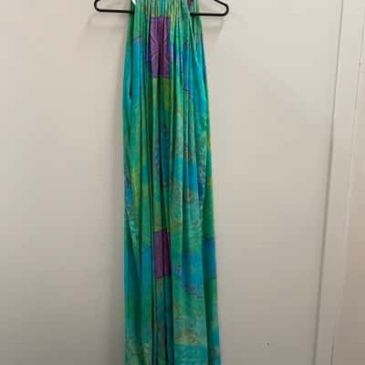 Camilla Womens  Size One Haler Neck Dress Multicoloured 