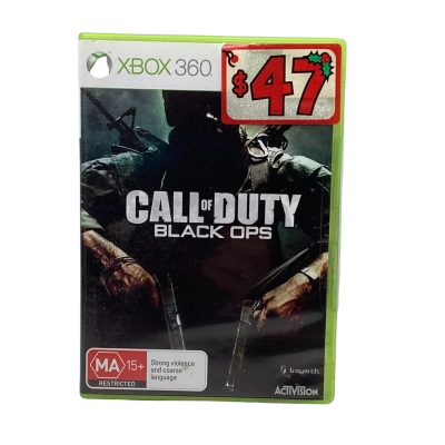 Xbox 360 Call Of Duty Black Ops 