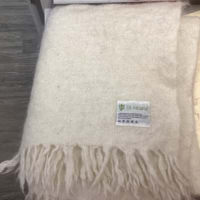 St albans mohair pile blanket