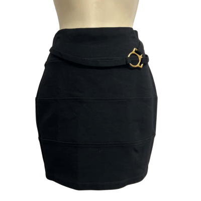 Bec & Bridge Size 10 Black Mini Skirt  
