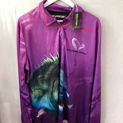  Women’s Size 18 Savage Gear Fishing Polo