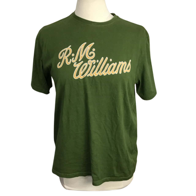 R.M. Williams Mens  Size S 100% Cotton Short Sleeve T-shirt  