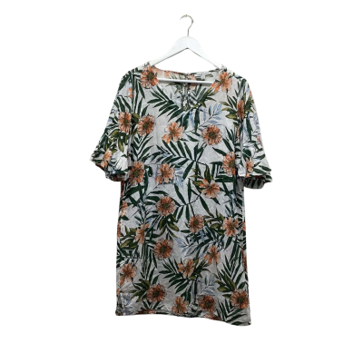 GRAE LINEN Womens Size 10 Floral Dress