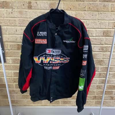 Mens World Series Sprintcars speedway star race wear jacket Size XL 