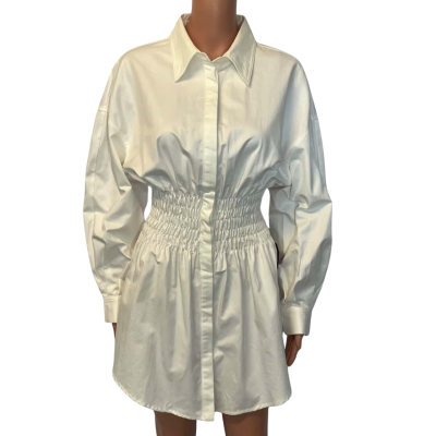 Mossman Womens Dress  Size 10 White 