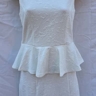 Seed Womens  Size XS Party Dress White 