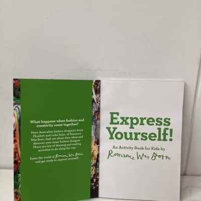 Romance Was Born- express yourself activity book -national gallery of vic