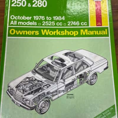 MERCEDES-BENZ 250＆280　Haynes 021902081c27673961f9f84d734c51