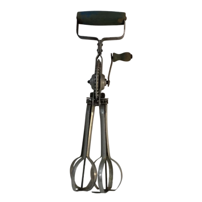 Vintage Egg Beater Blue Handle 1930’s 