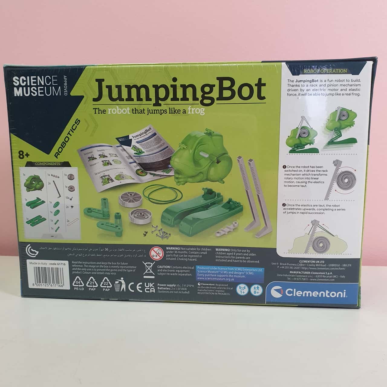 Robotics Jumping Bot S.T.E.M. - New Sealed(s)