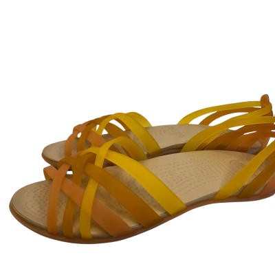 Crocs Womens  Size 6 Brown / Orange 